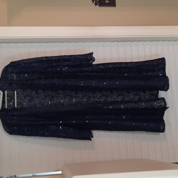 R&M RICHARDS Sequined Lace Pantsuit & Shell Perfect for many special occasions. - Picture 4 of 8